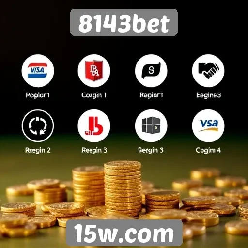 Métodos de pagamento aceitos no 8143bet